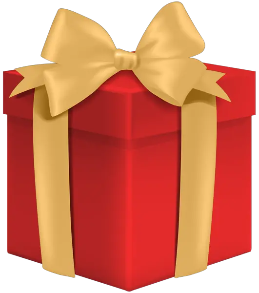 red gift box PNG