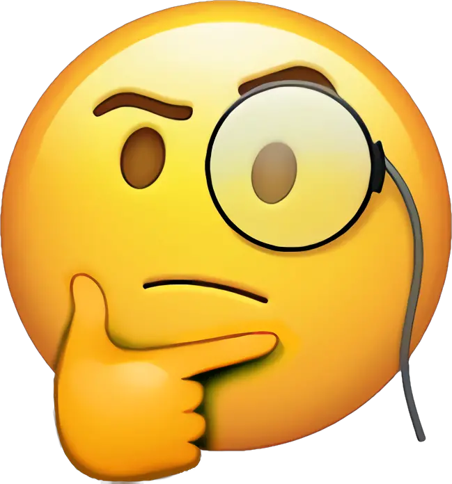 Rich Thinking Emoji Thinking Face Emoji Transparent Background