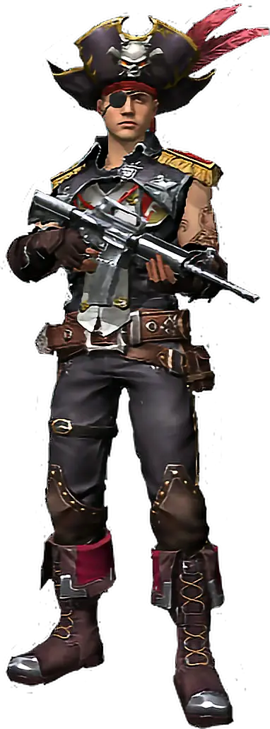 freefirepirata freetoedit Pirata Free Fire Png