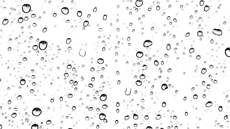 Rain Drops No Background