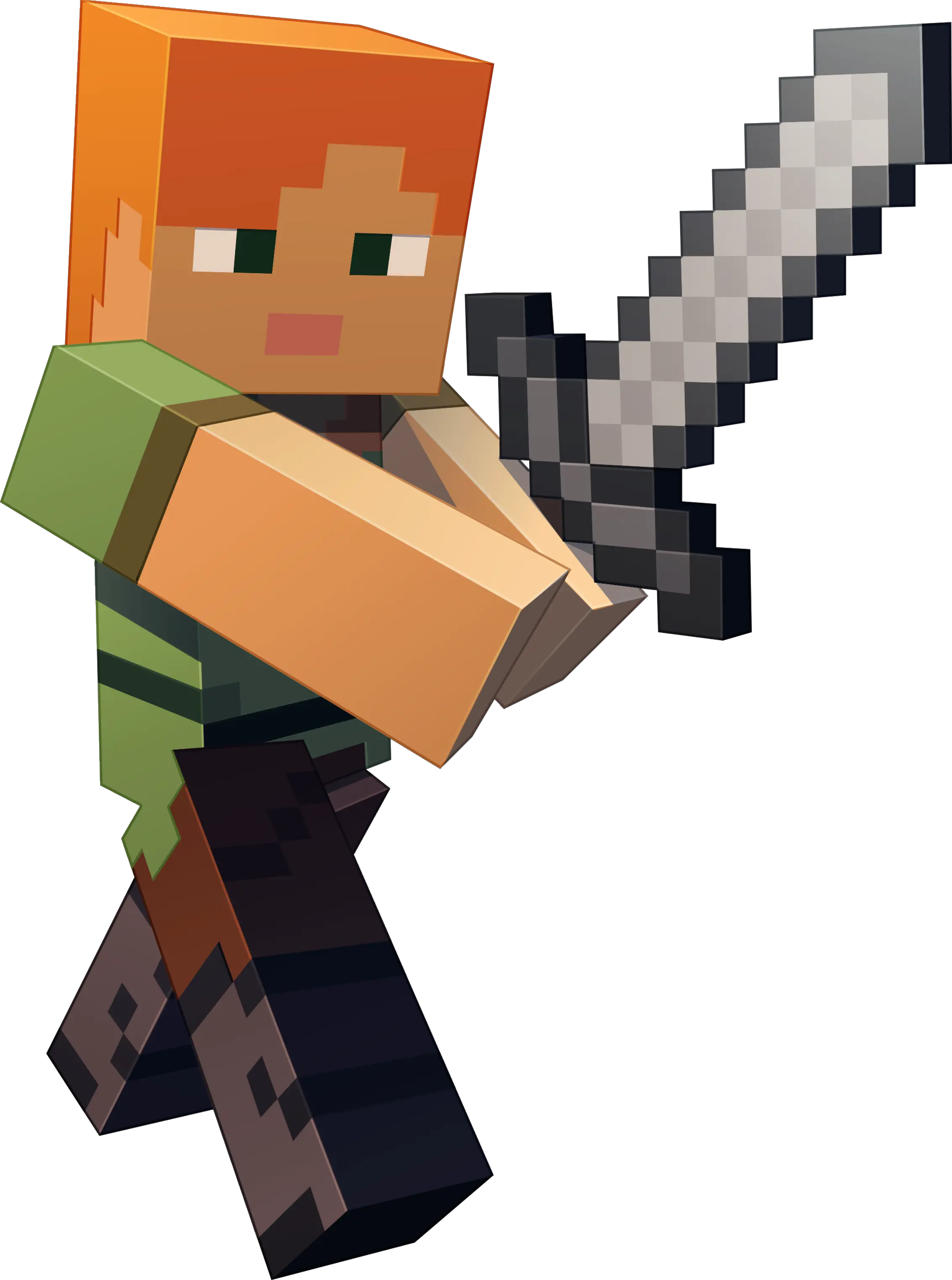 Steve Alex Minecraft Characters