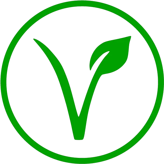 Vegan Logo Png Vegan Or Vegetarian Symbol