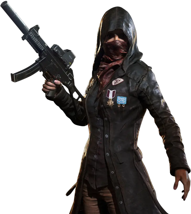 Playerunknown S Battlegrounds Female Agent Png Image Transparent Pubg Character Png