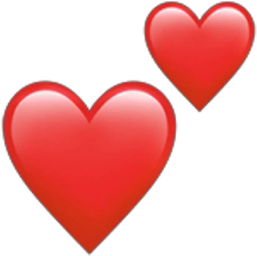 Red Heart Emoji Png Apple Heart Emoji Png