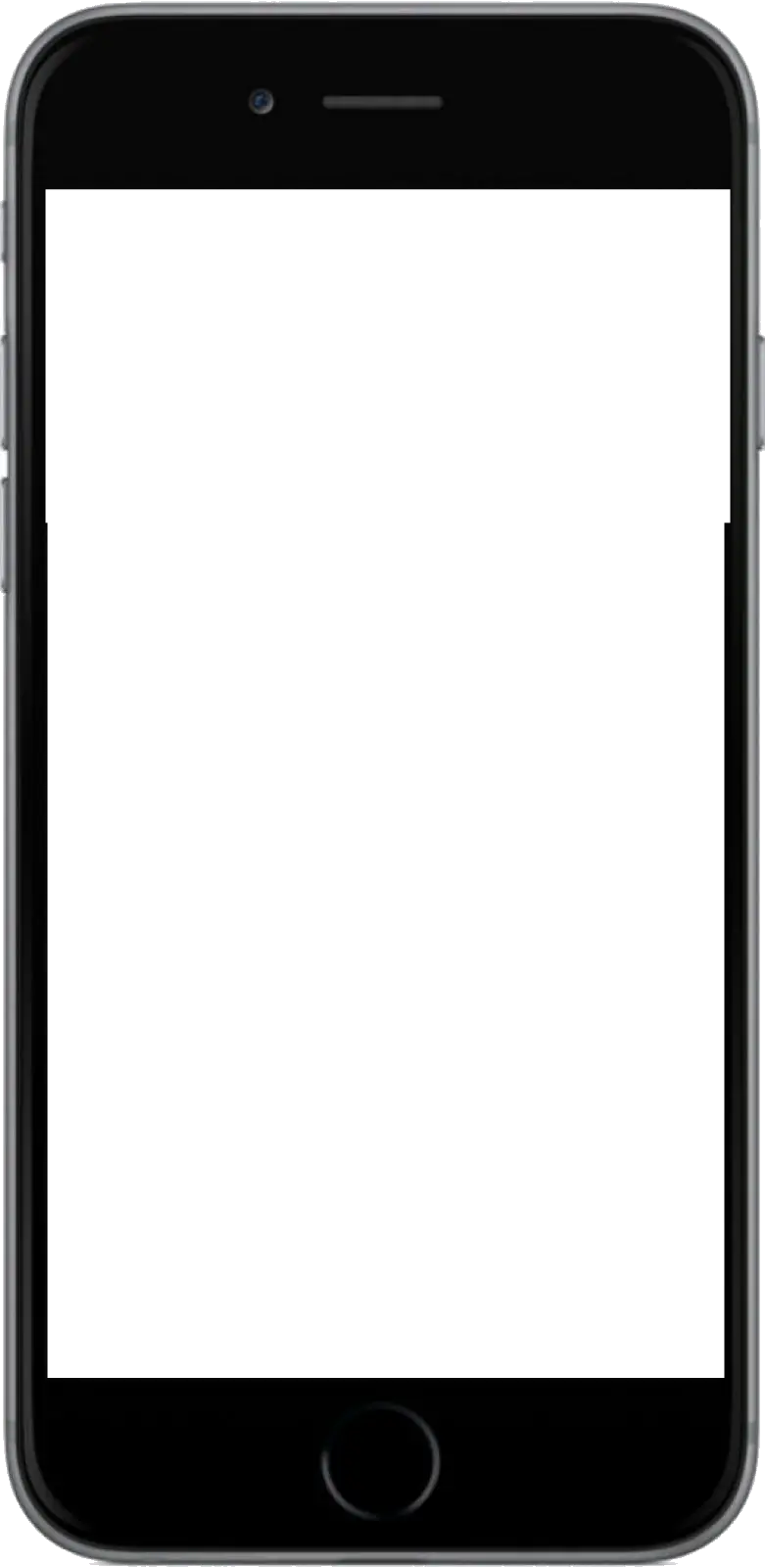 Mobile Frame Png Download Black And White Phone Cartoon