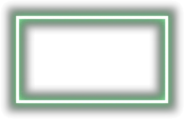 Neon Green Rectangle Transparent Transparent Neon Rectangle Png