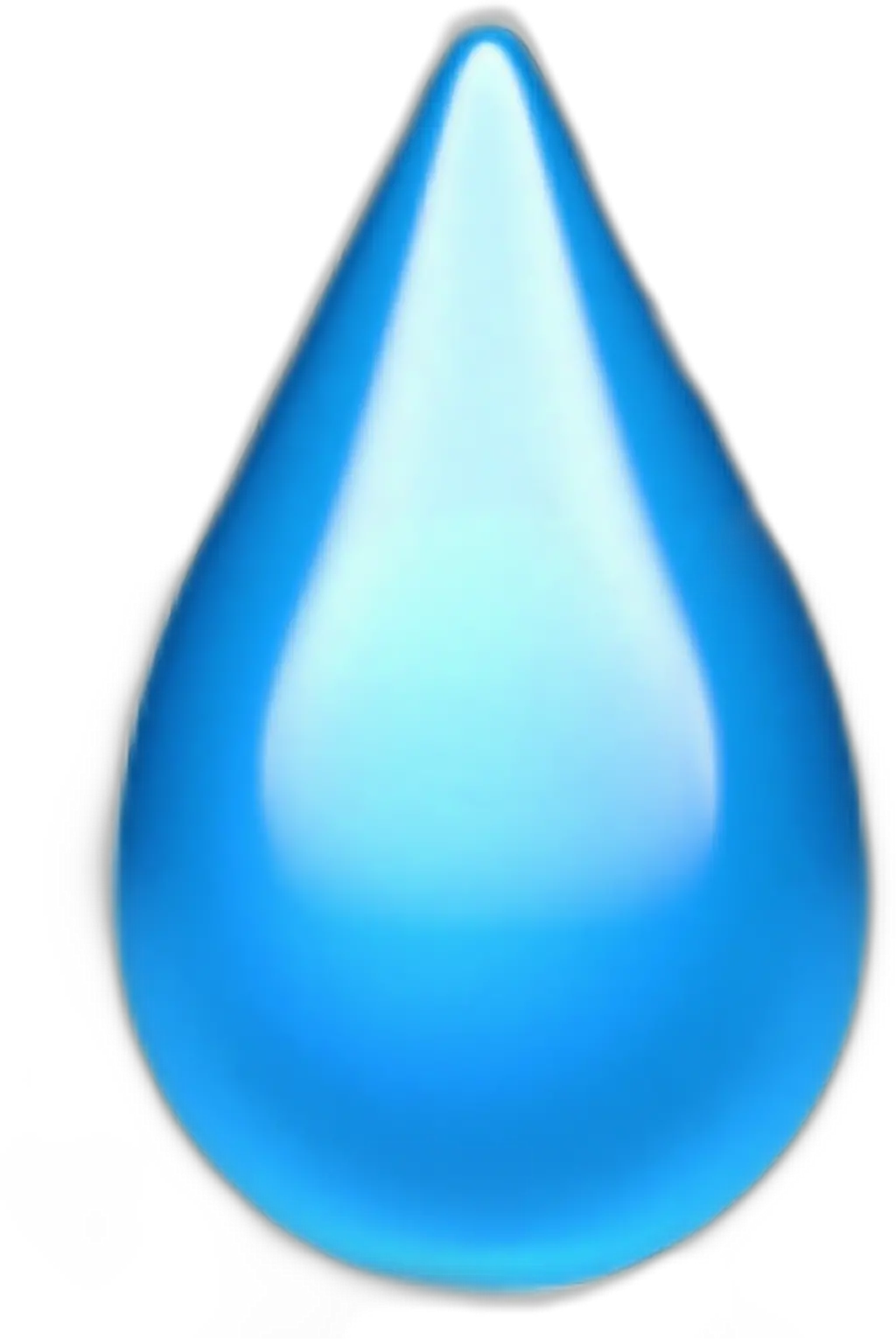 Water Drop Emoji Png