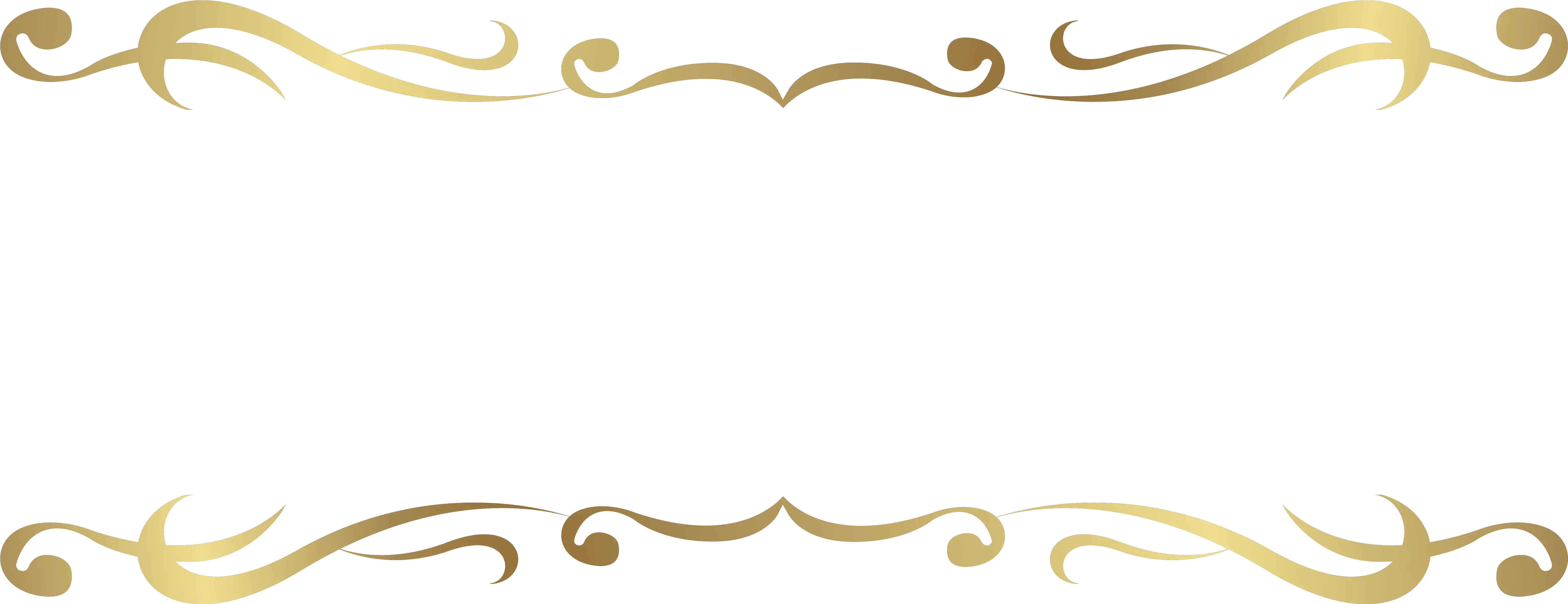 Elegant Gold Border Png