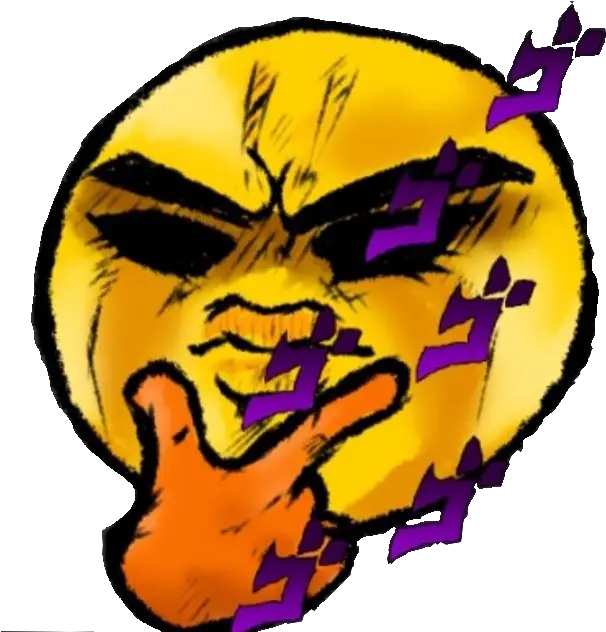 Thinking Emoji Meme Jojo