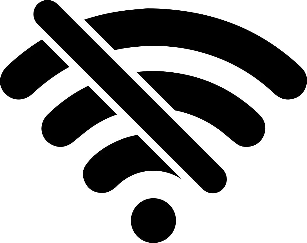 No Network Wifi No Signal Icon