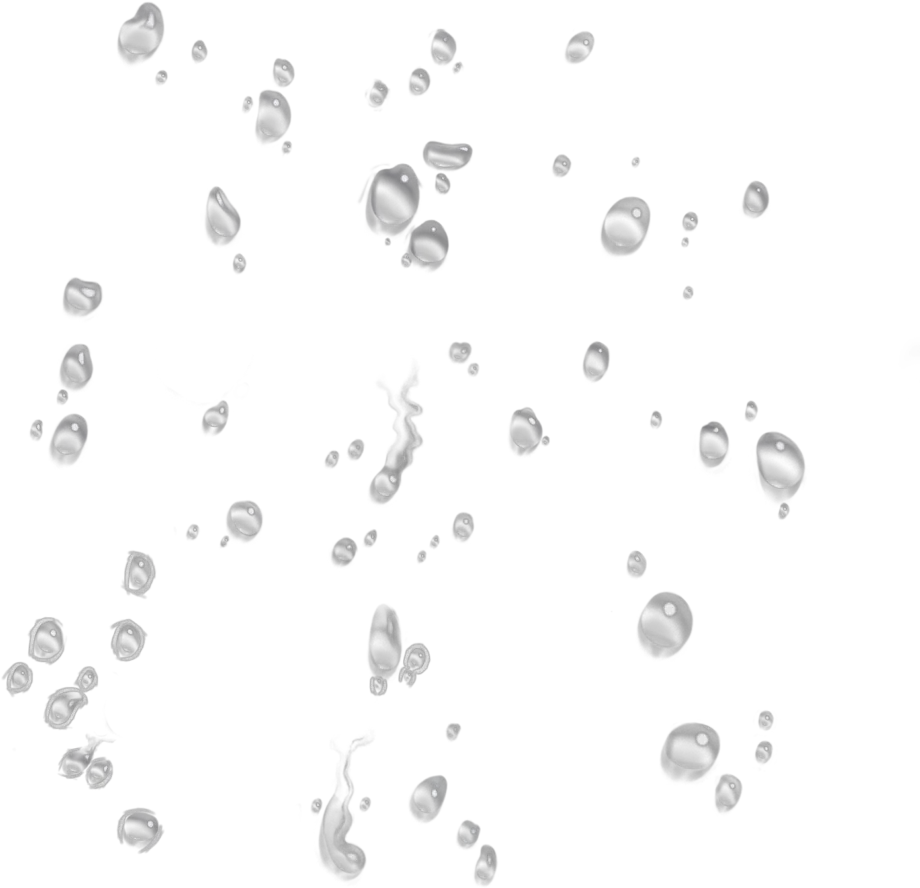 Drop Transparent Water Droplets Png