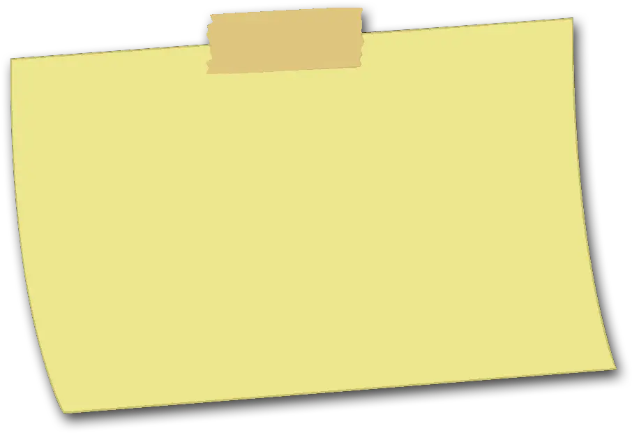 Sticky Notes Png Images Free Download