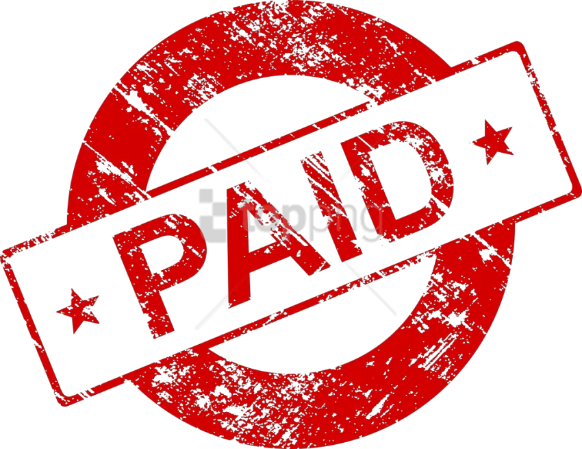 Free Png Paid Stamp Png Transparent Background Paid Stamp