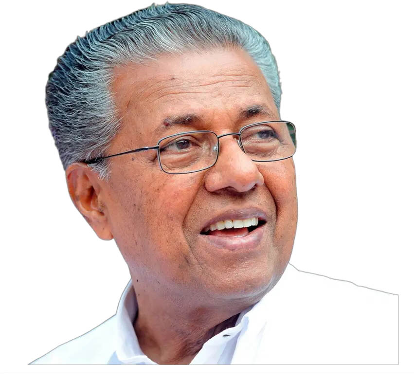 Pinarayi Vijayan And Kamal Haasan