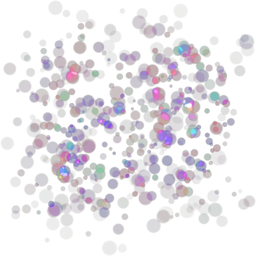 bokeh rainbows dots circle glitter glitch sparkle Bokeh Png