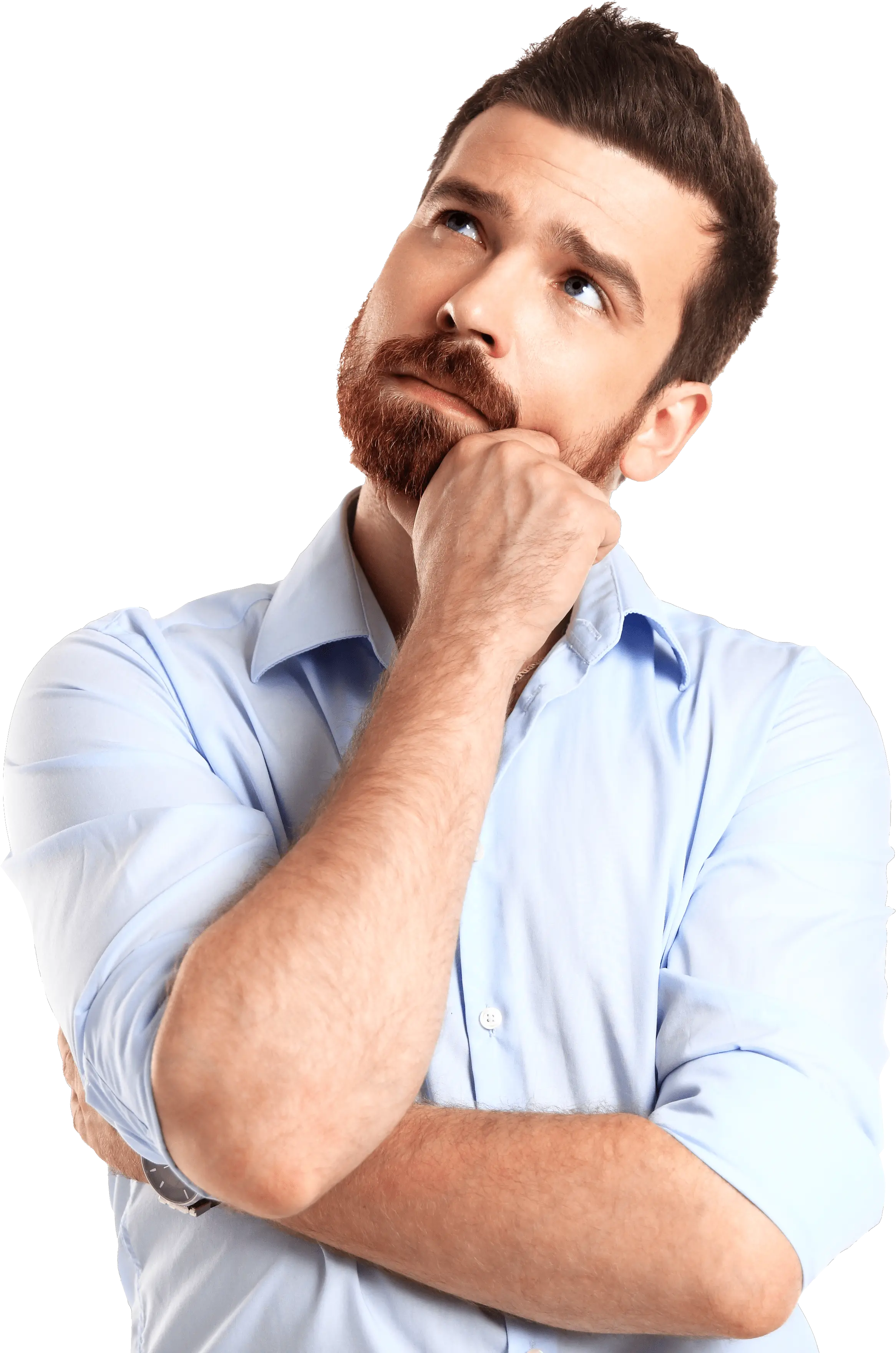 Thinking Man Download Transparent Png Image Man Thinking Png