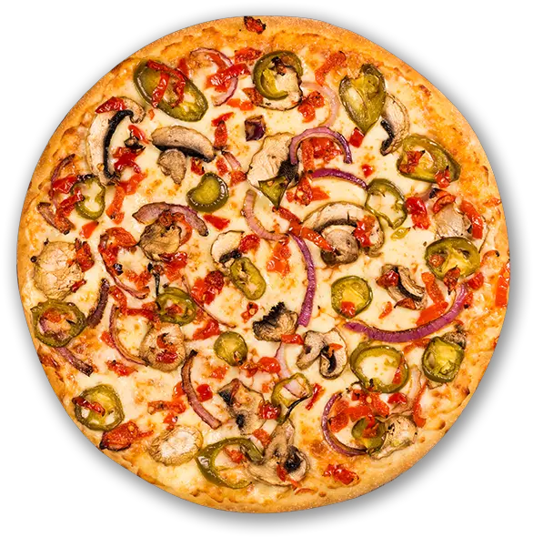 Transparent Vegetable Pizza Png