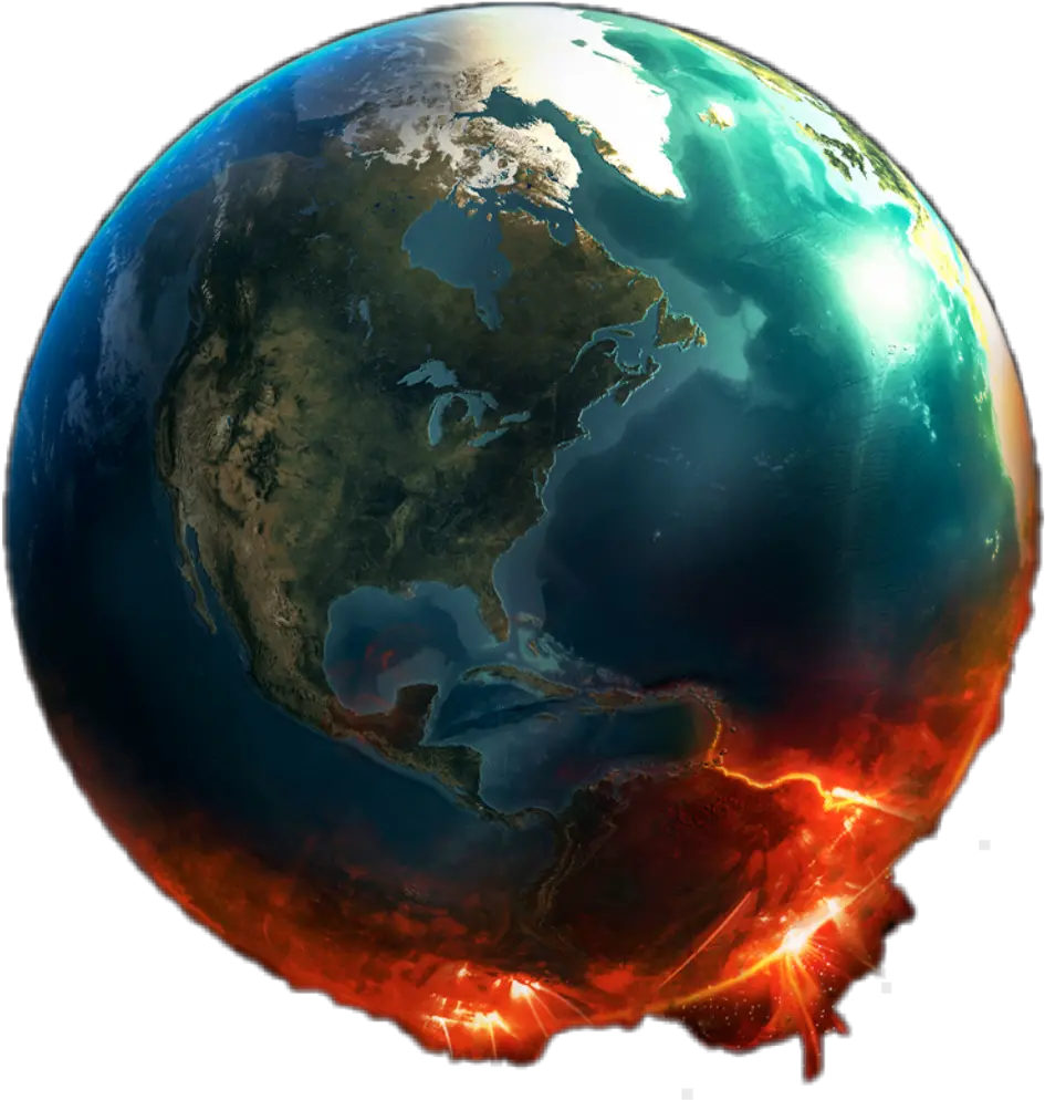 Global Warming Earth Png