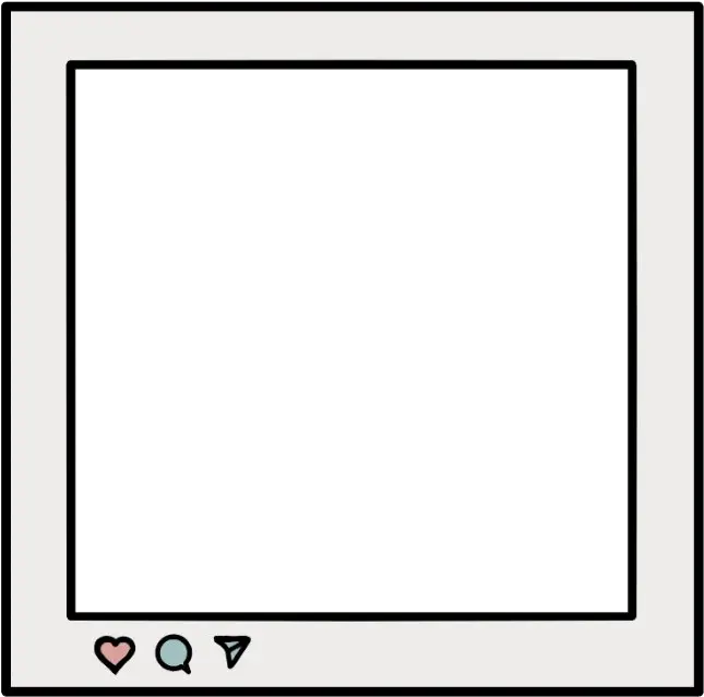 Transparent Instagram Frame Png Border Line For Instagram