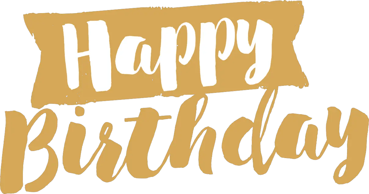 Pin By Pngsector On Happy Birthday Transparent Png Transparent Calligraphy Happy Birthday Png