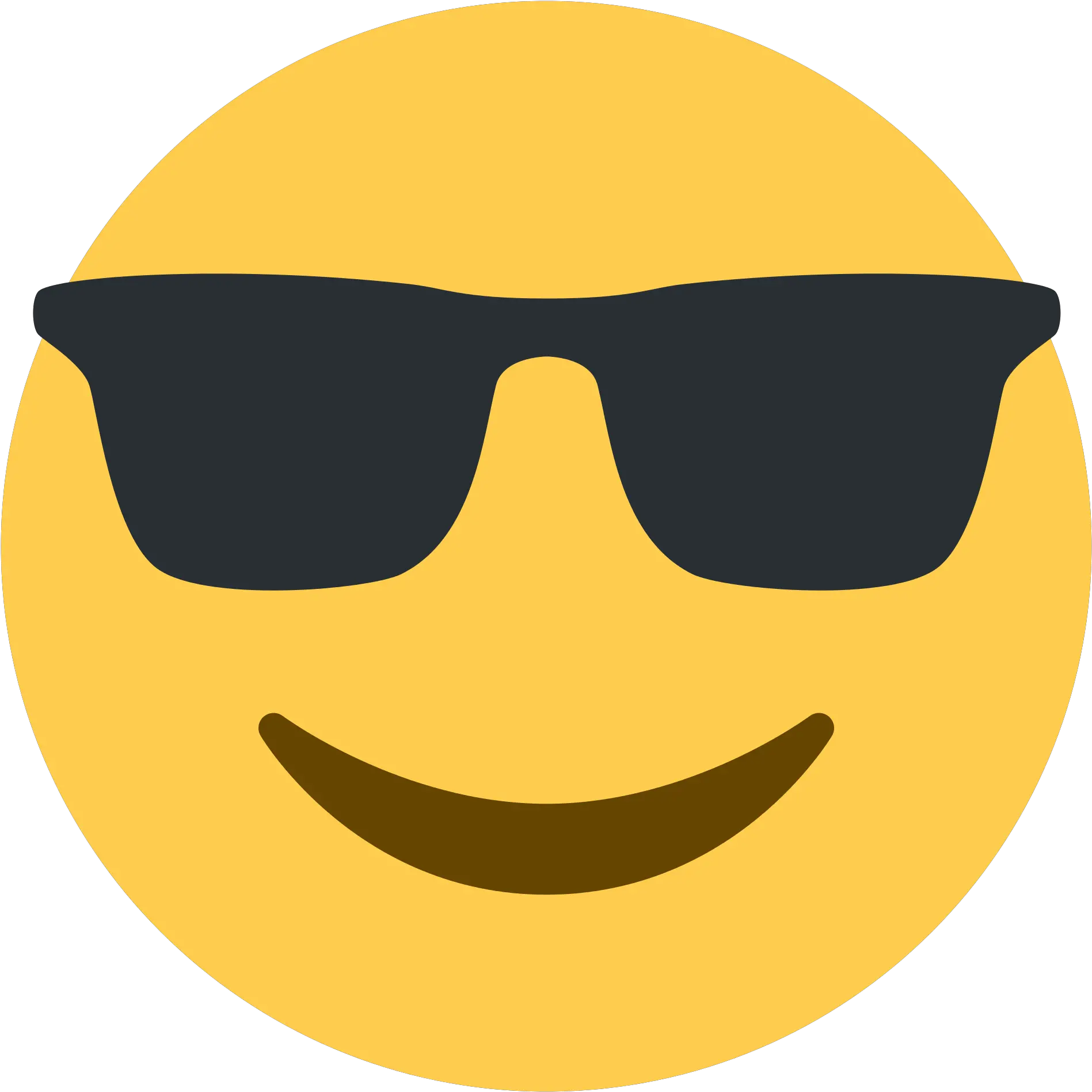 Sunglasses Emoji Png Transparent Background Emojis De Twitter Png