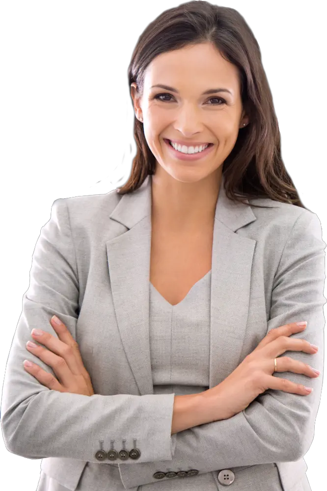 Smiling Business Woman Png