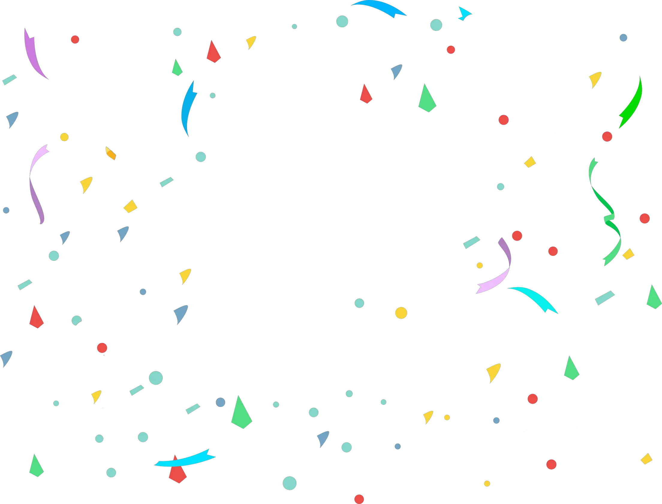 Confetti Png Transparent Picture Min Transparent Background Confetti Png