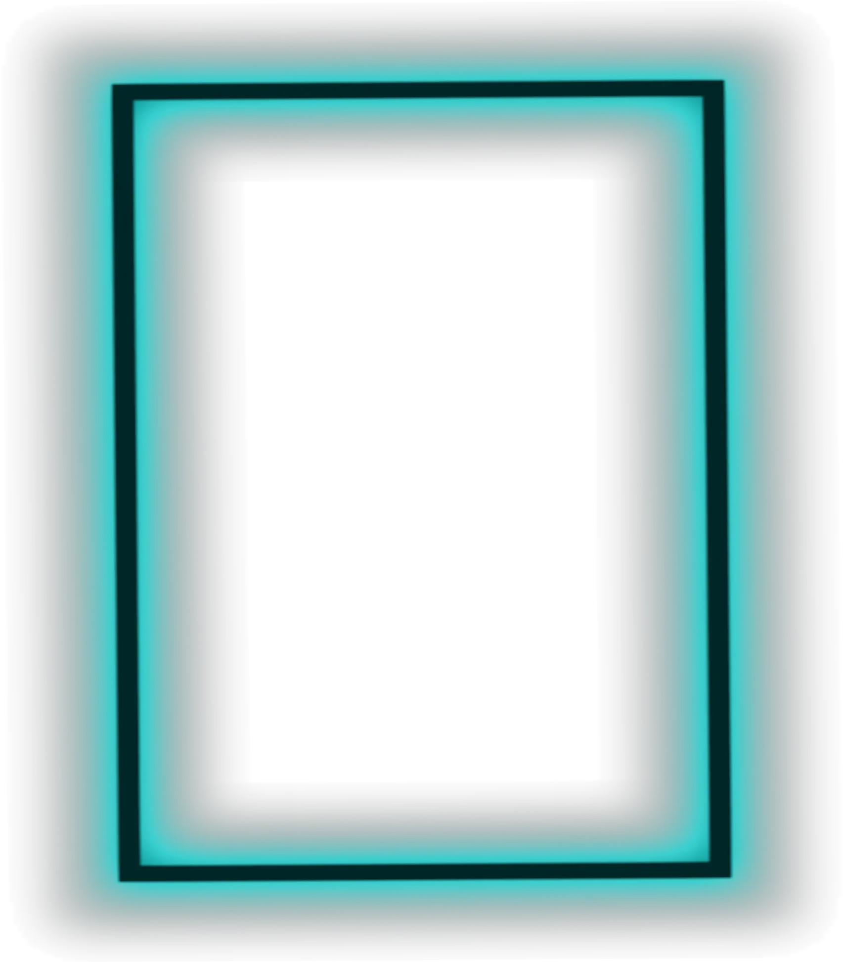 Rectangle Transparent Neon Frames Png