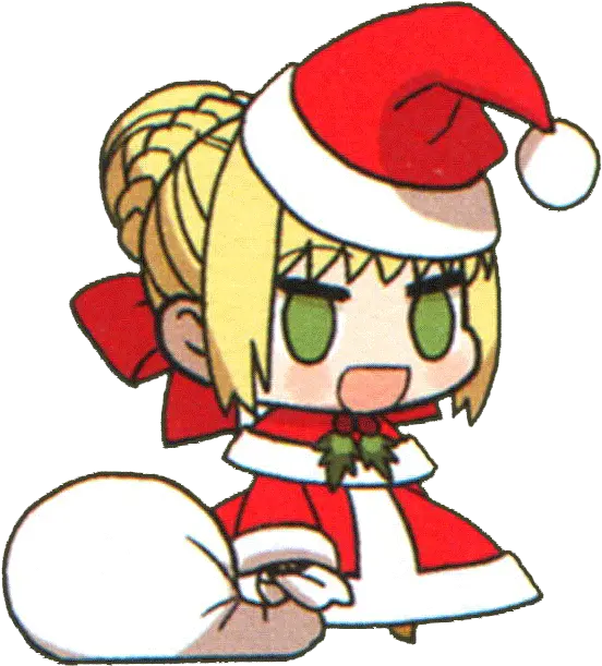 Transparent Anime Christmas Hat Png Padoru Padoru Gif