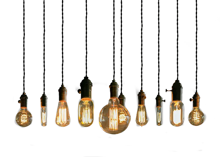 String Light Fixture Lights Lighting Pendant Bulb Clipart بقرة Png