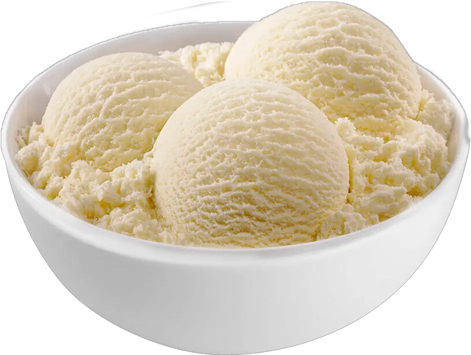 Bowl Vanilla Ice Cream Png