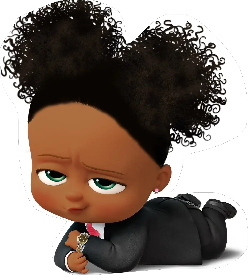 bossbaby png freetoedit African American Boss Baby Girl Png