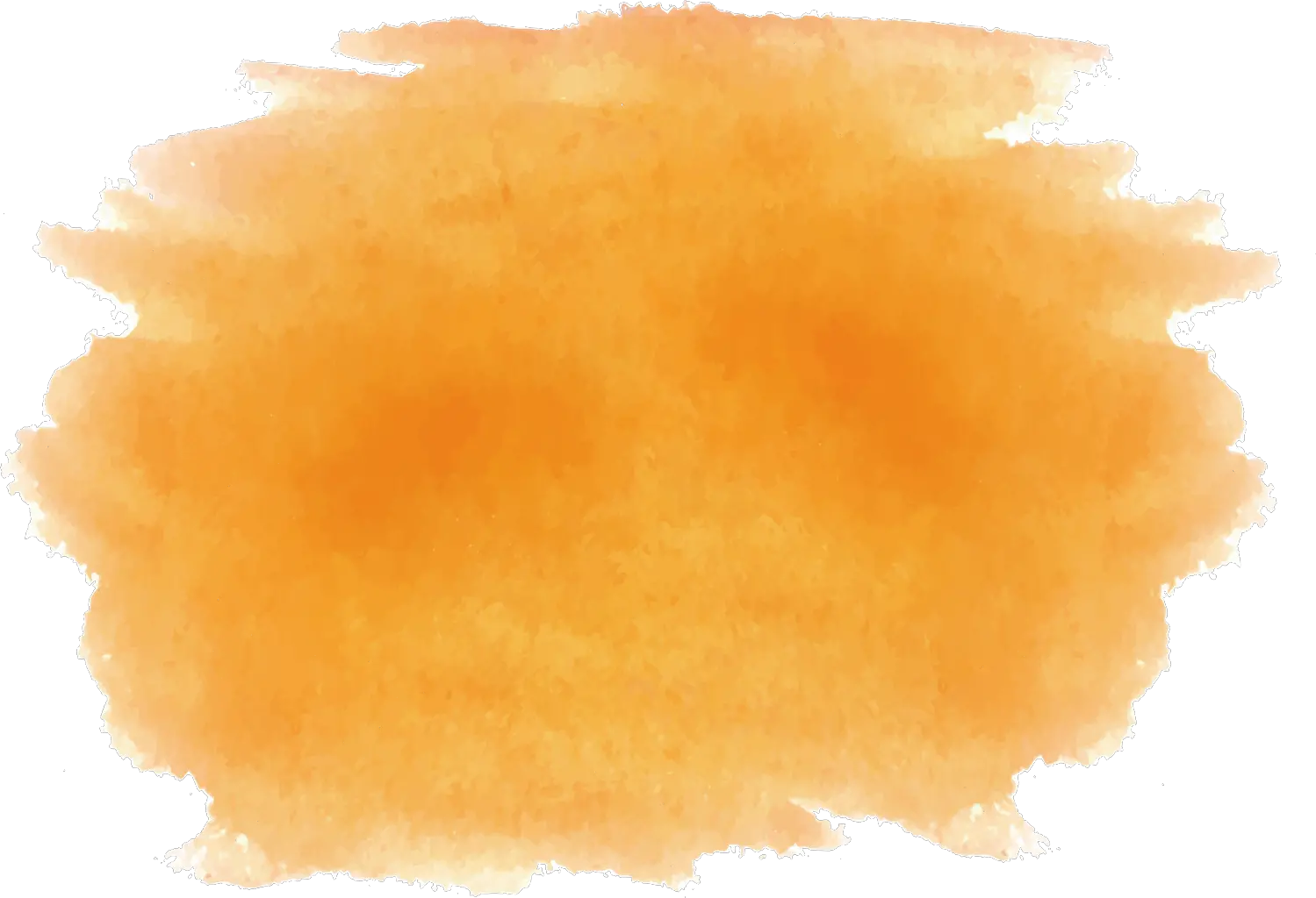 Transparent Watercolor Brush Strokes Png Orange Watercolor Background Free