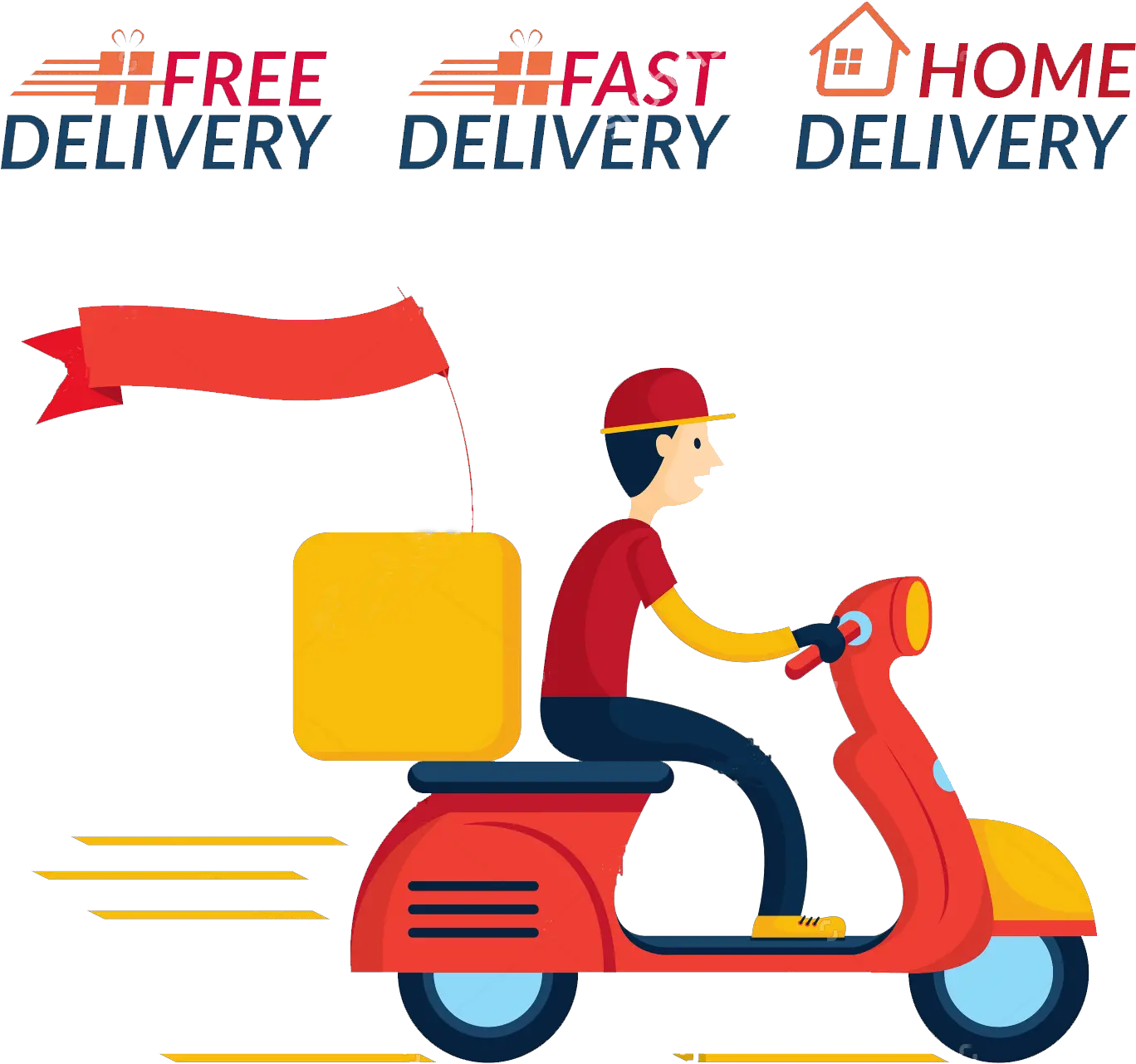 Free Home Delivery Icon