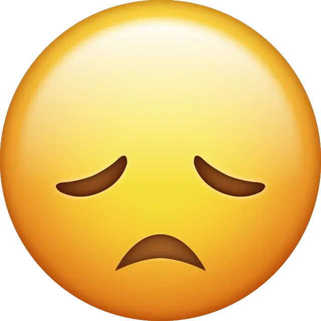 Download Super Sad Iphone Emoji Image Sad Ios Emoji Png