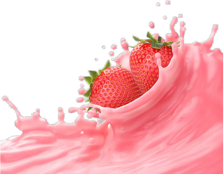 Strawberry Milk Png Strawberry Milk Splash Png