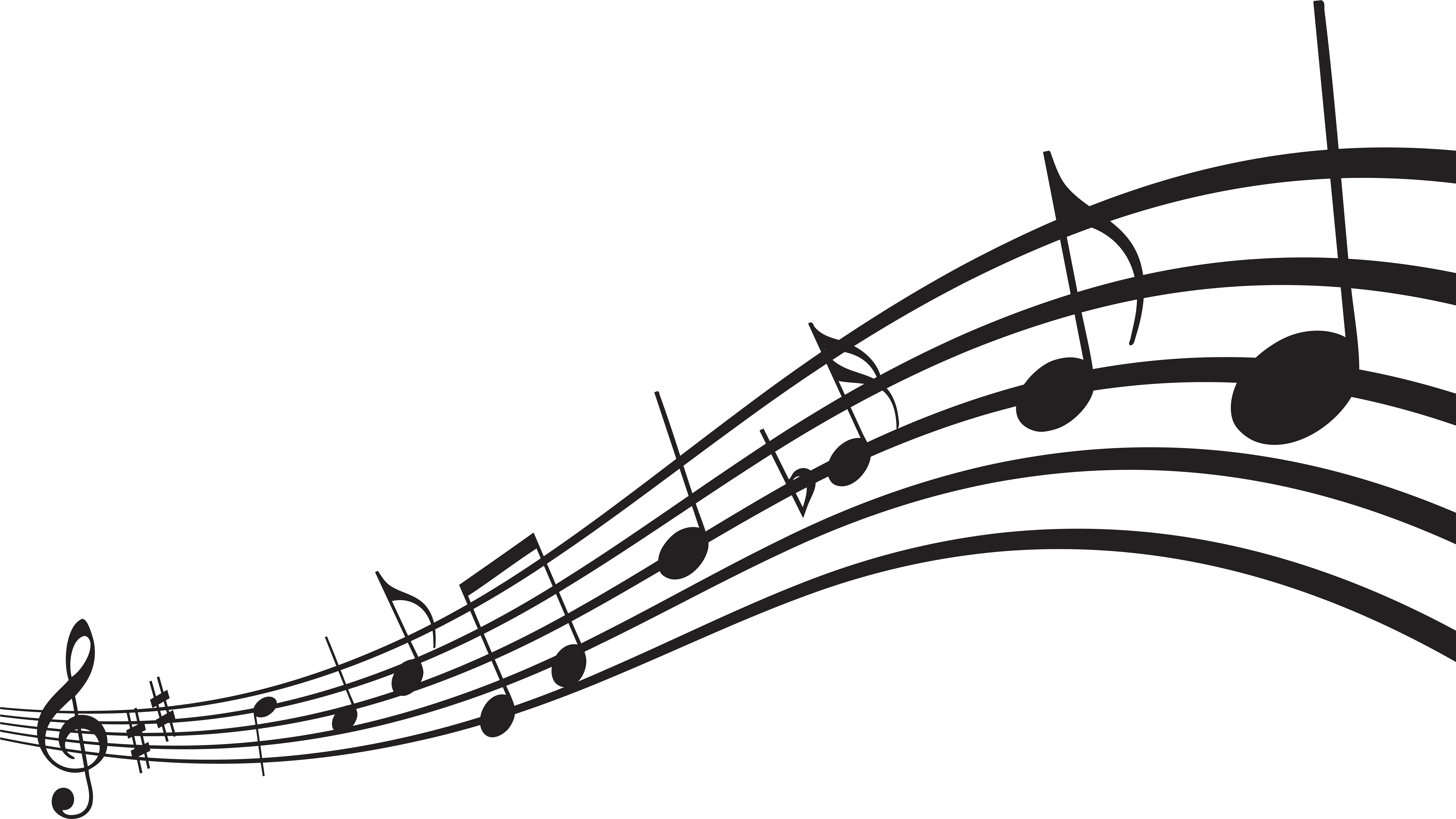 Music Notes Png Clipart Transparent Background Musical Notes