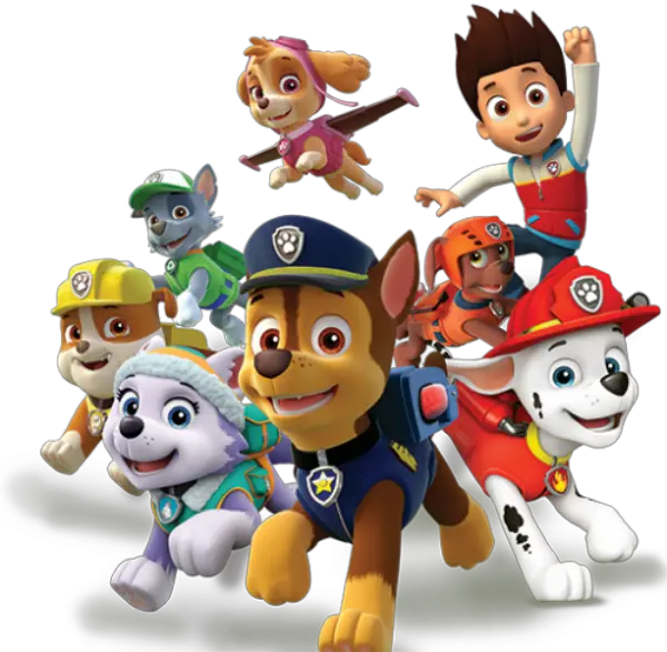 Transparent Background Paw Patrol Png