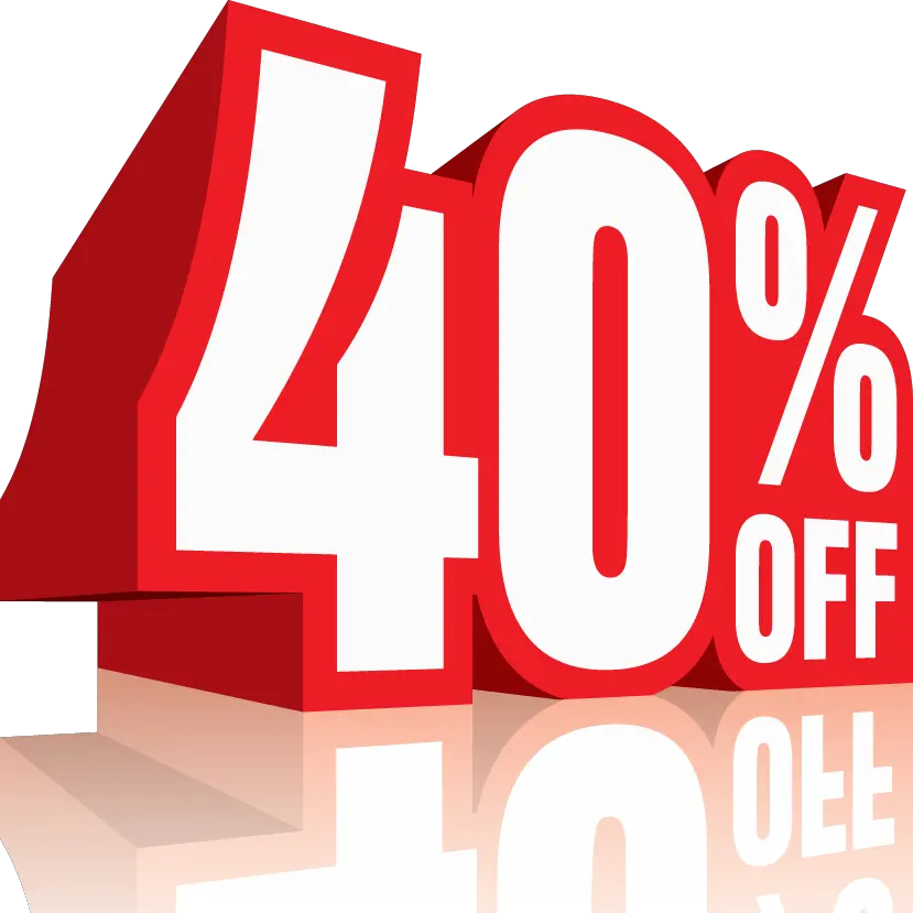 Transparent Big Sale Png Up To 40 Discount