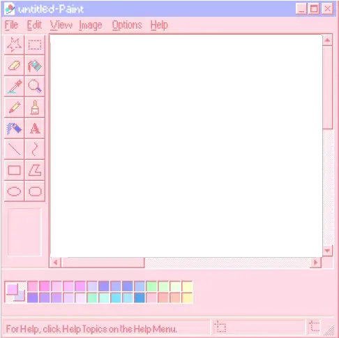 paint pink pinkaesthetic windowart paintpng aesthetic Computer Monitor