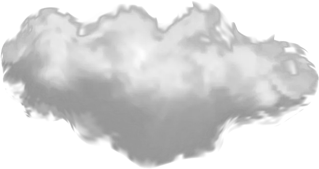 White Clouds Transparent Background