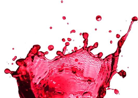 Red Juice Splash Png