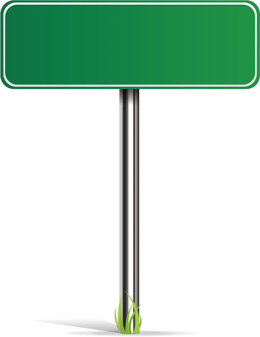 Vector Green Road Sign Png Download Road Sign Vector Png