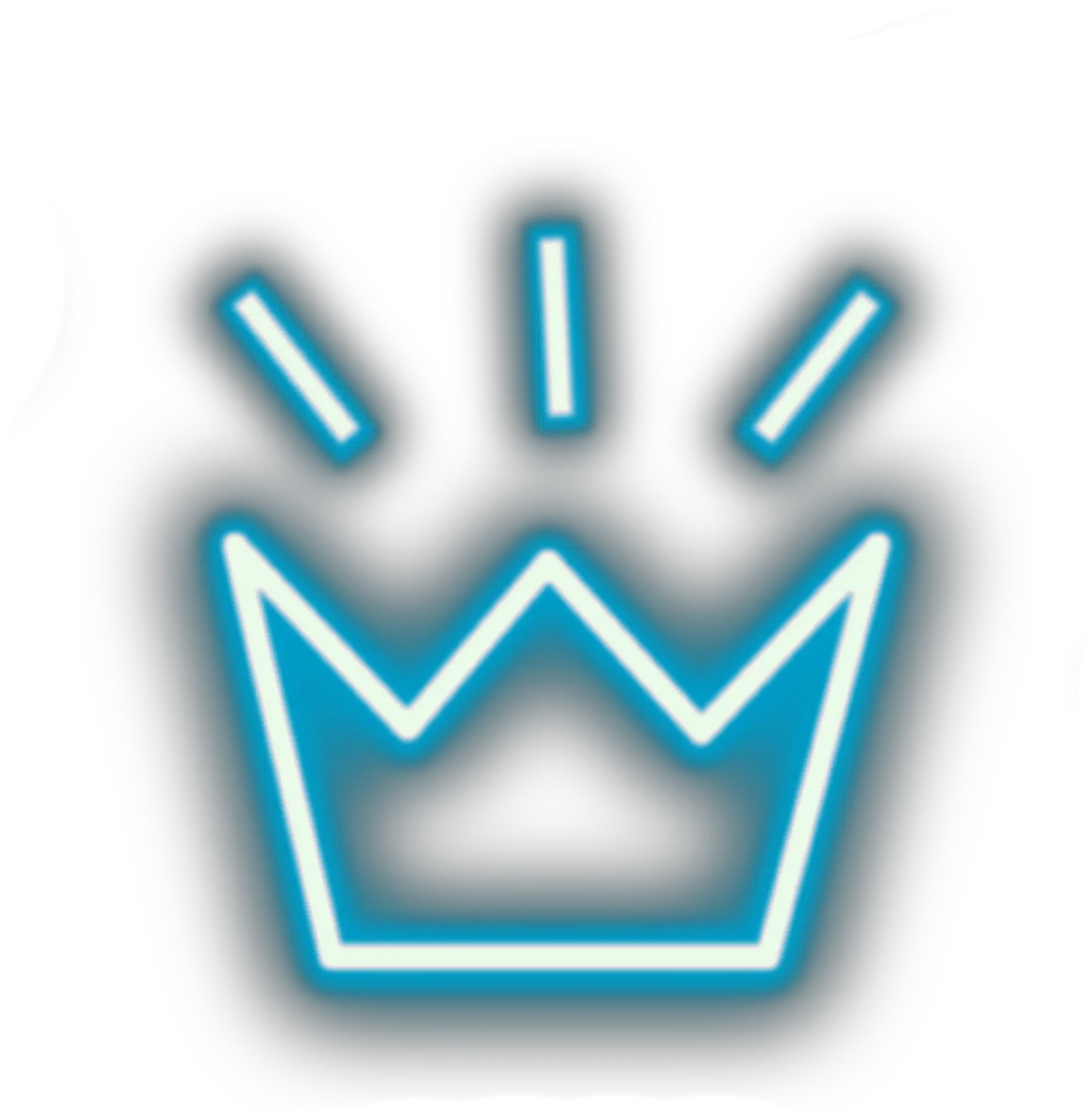 Transparent Neon Crown Png