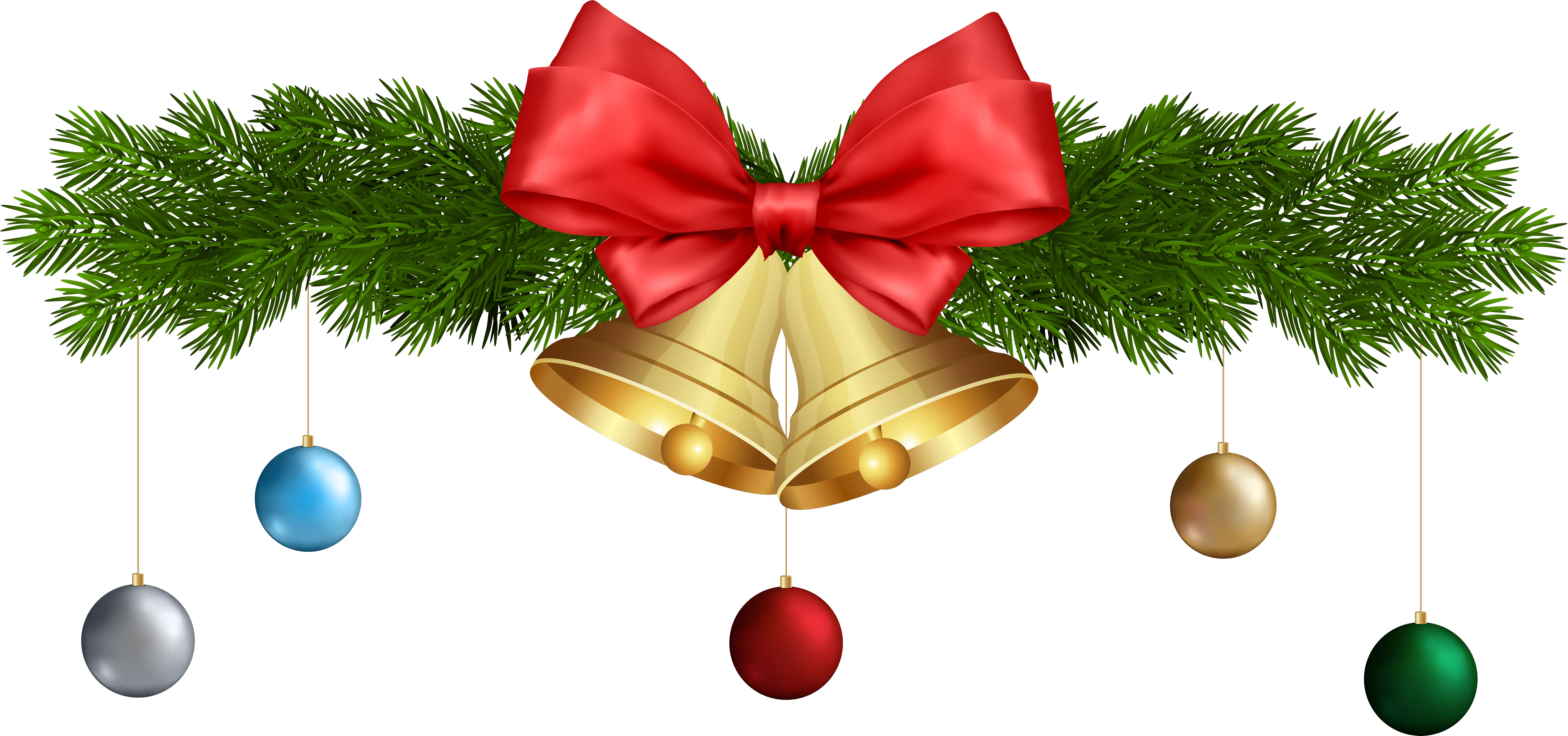 Christmas Ornament Jingle Bell Clip Art Christmas Decor Png Transparent