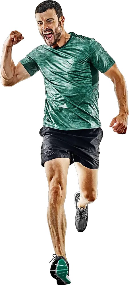 Fit Man Running Png