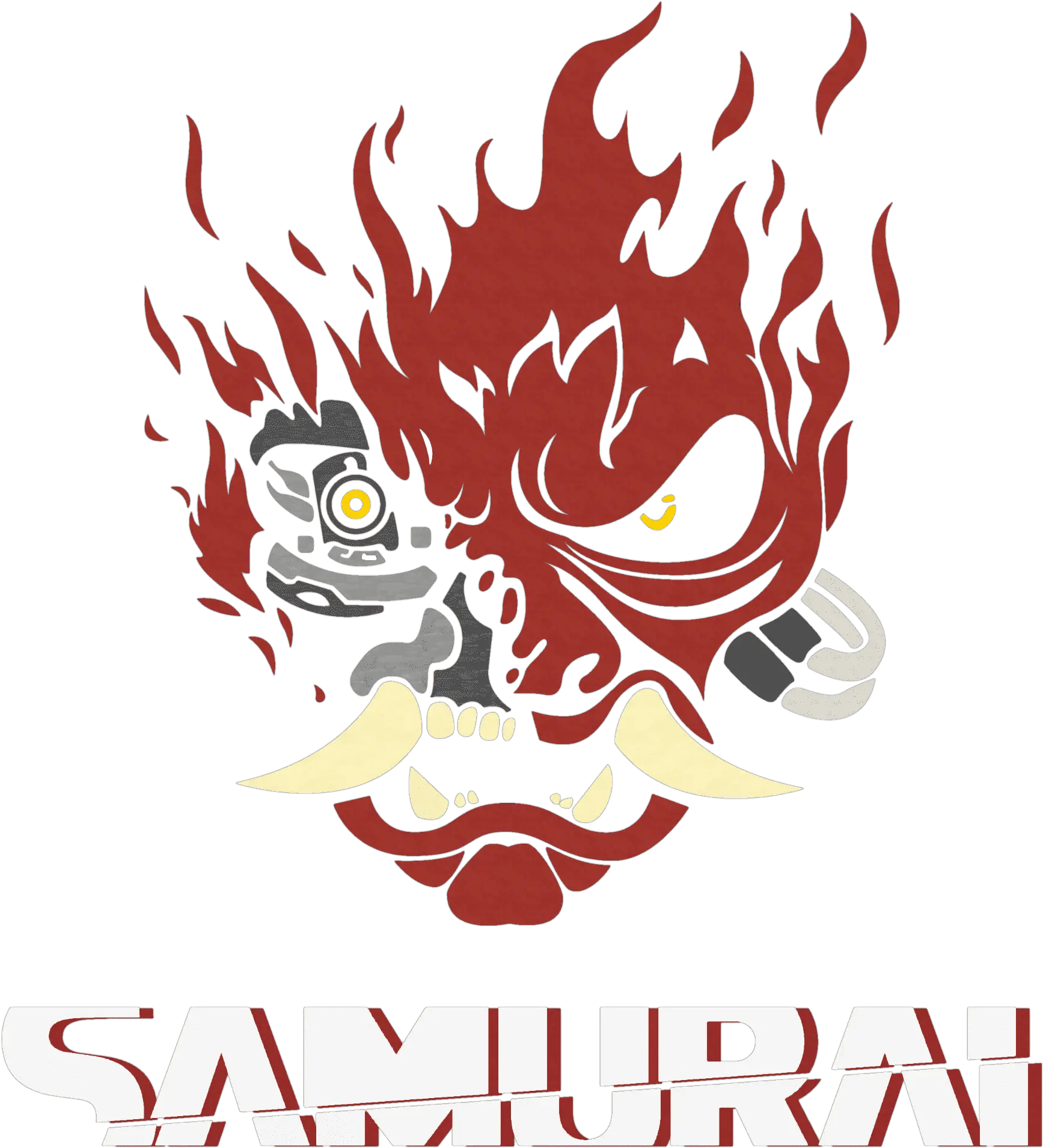 Cyberpunk 2077 Samurai Logo Png