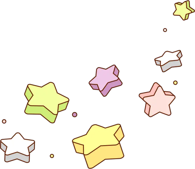 star overlay frame rainbow cute kawaii Cute Rainbow Star Png