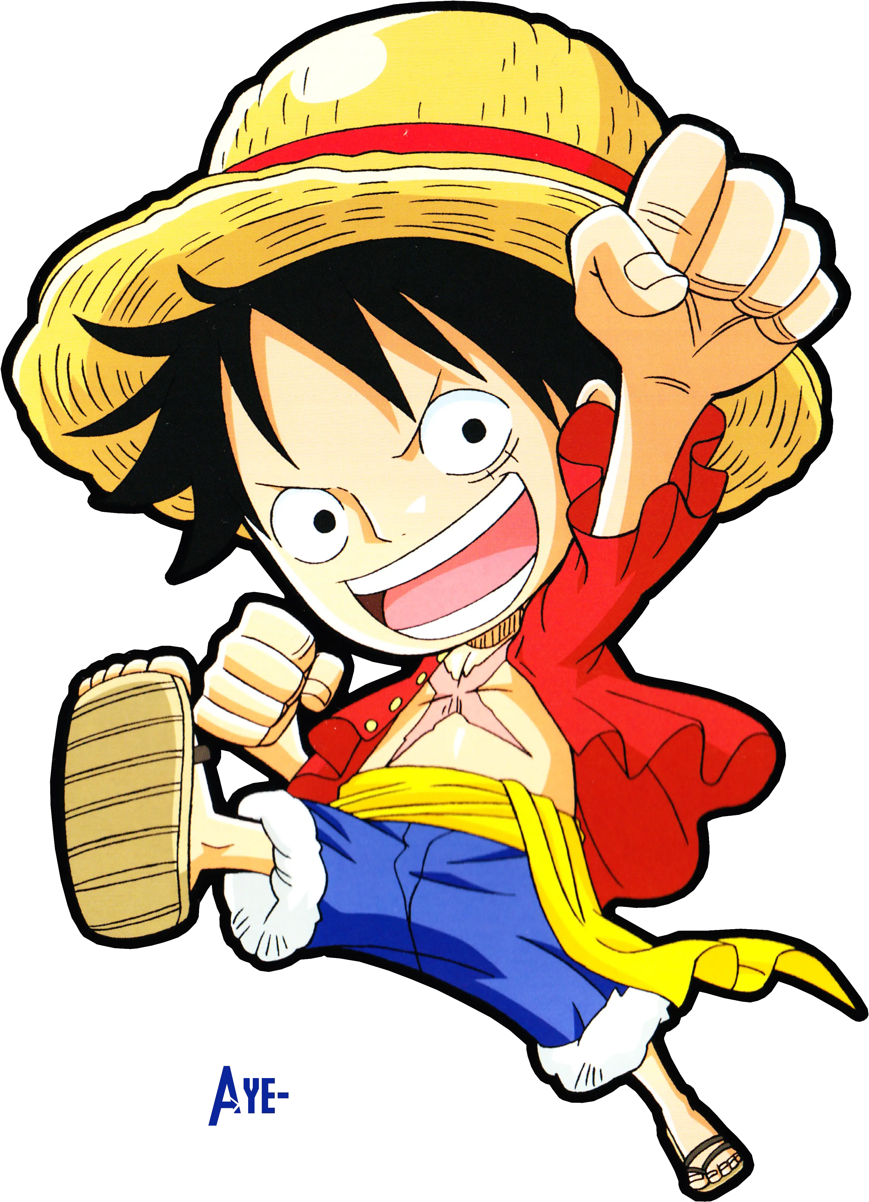 One Piece Luffy Chibi