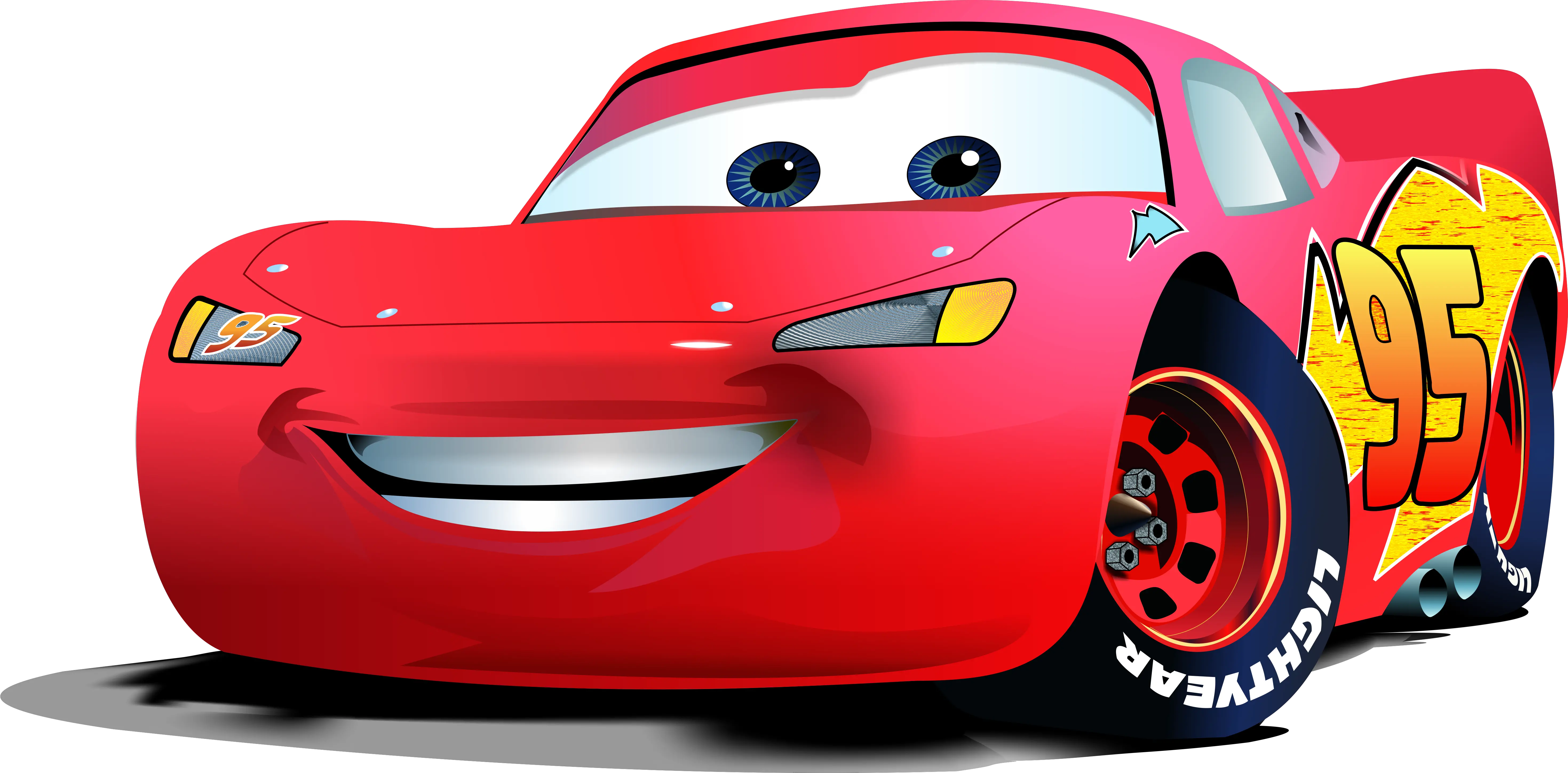 Lightning Mcqueen Mater World Of Cars Pixar Lightning Mcqueen White Background